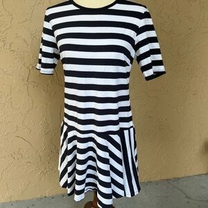 Trina Turk Striped Cotton Dress
